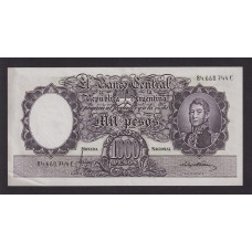 ARGENTINA COL. 538a BILLETE DE $ 1.000 SAN MARTIN BOT 2163